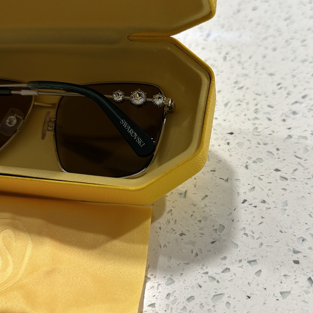 Authentic Swarovski Sunglasses - image 5